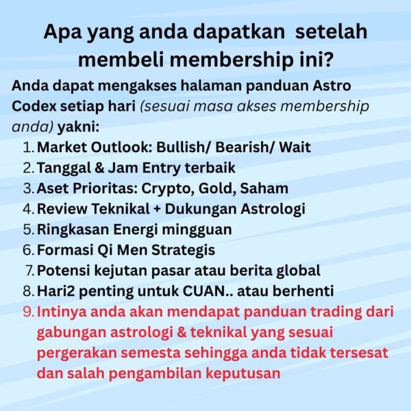 Astro Codex Membership 1 Bulan - Image 2