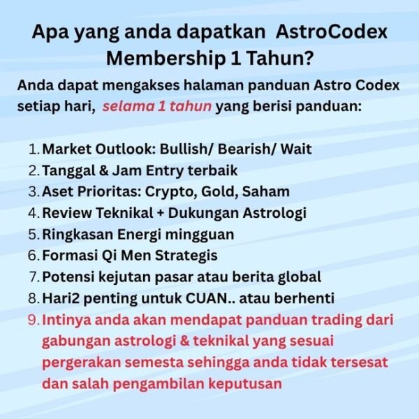 Astro Codex Membership 1 Tahun - Image 3